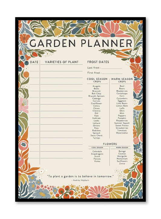 Garden Planner Full of Purpose, Planner