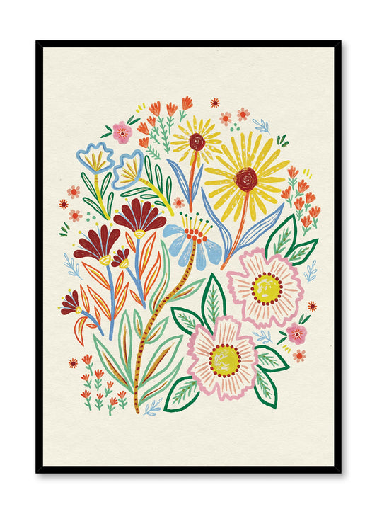 Skipping Through the Garden, Poster